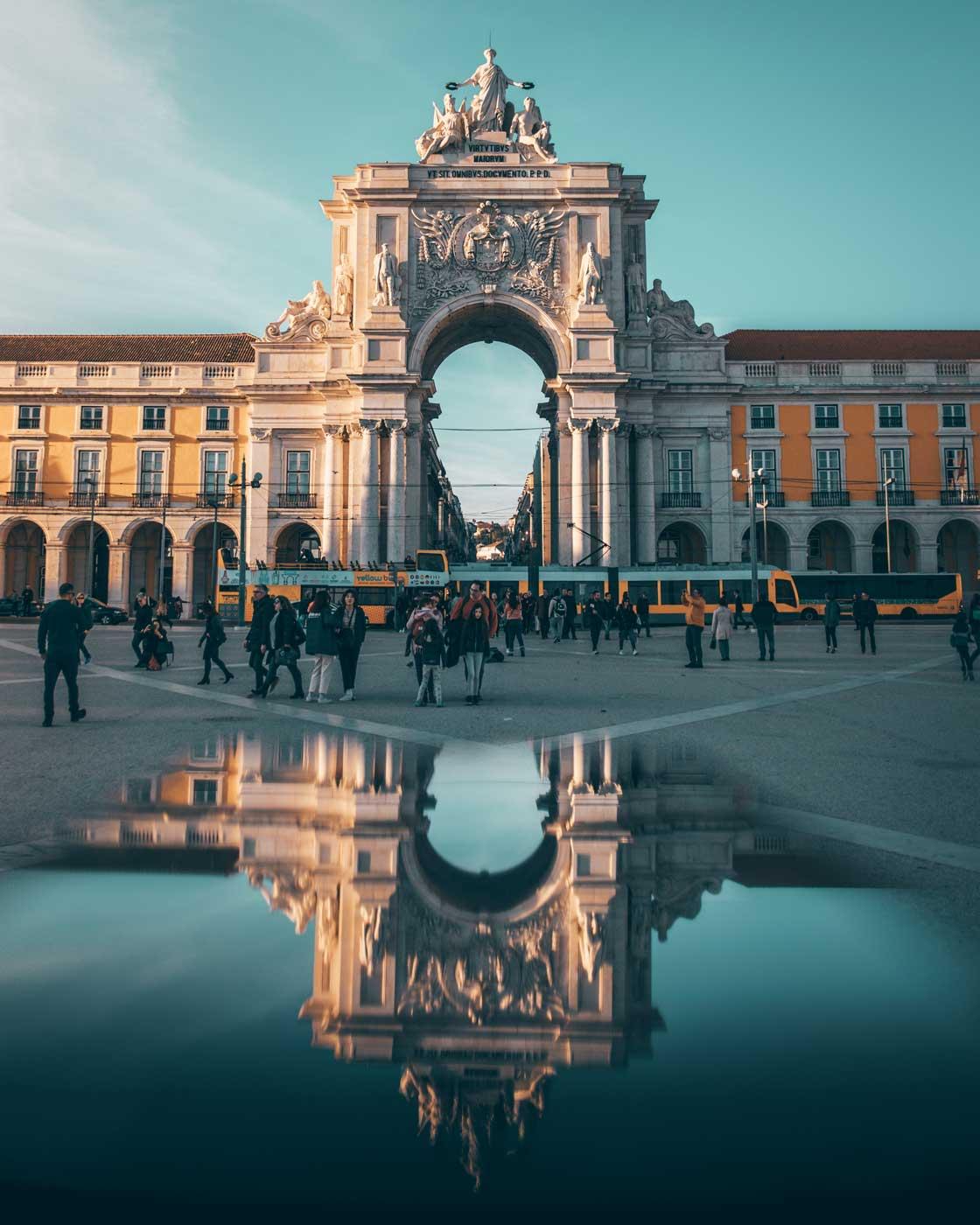 andginja Rua Augusta Arch